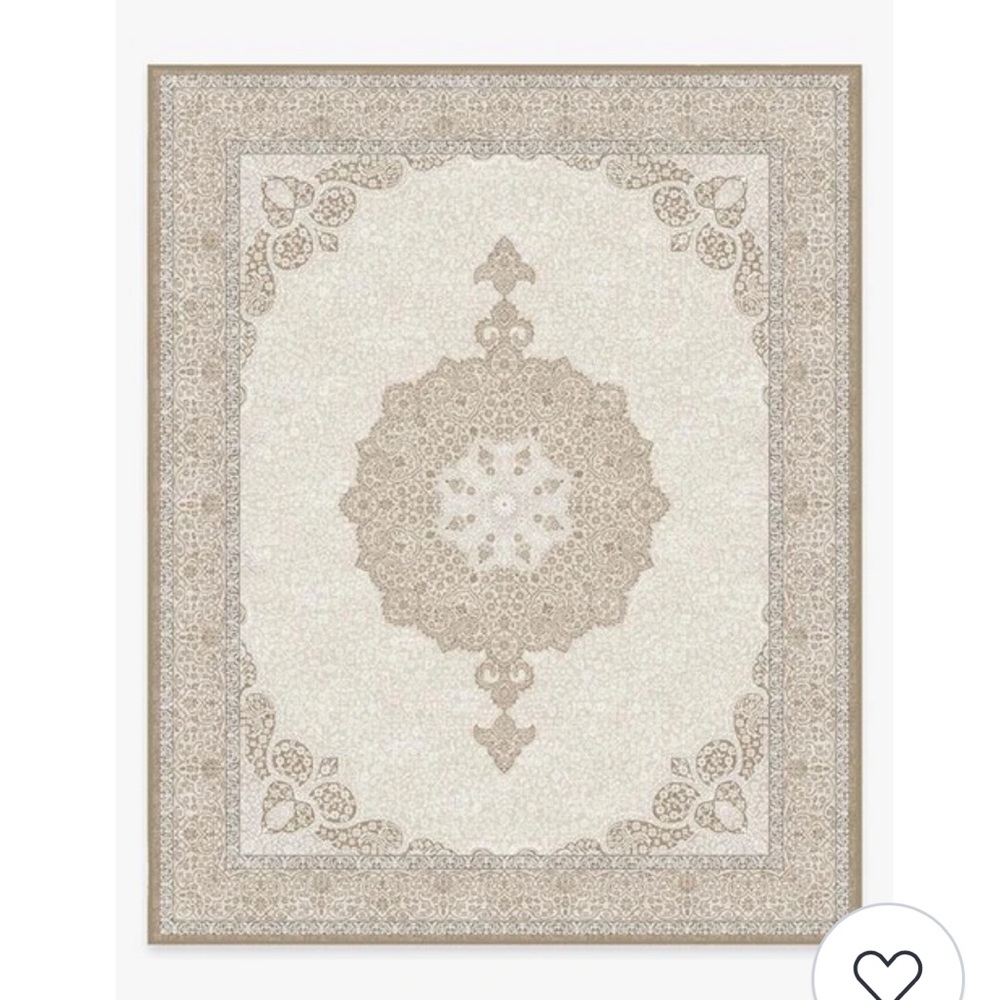 Ruggable Tisa Natural Rug Cover 8 x 10 🧺